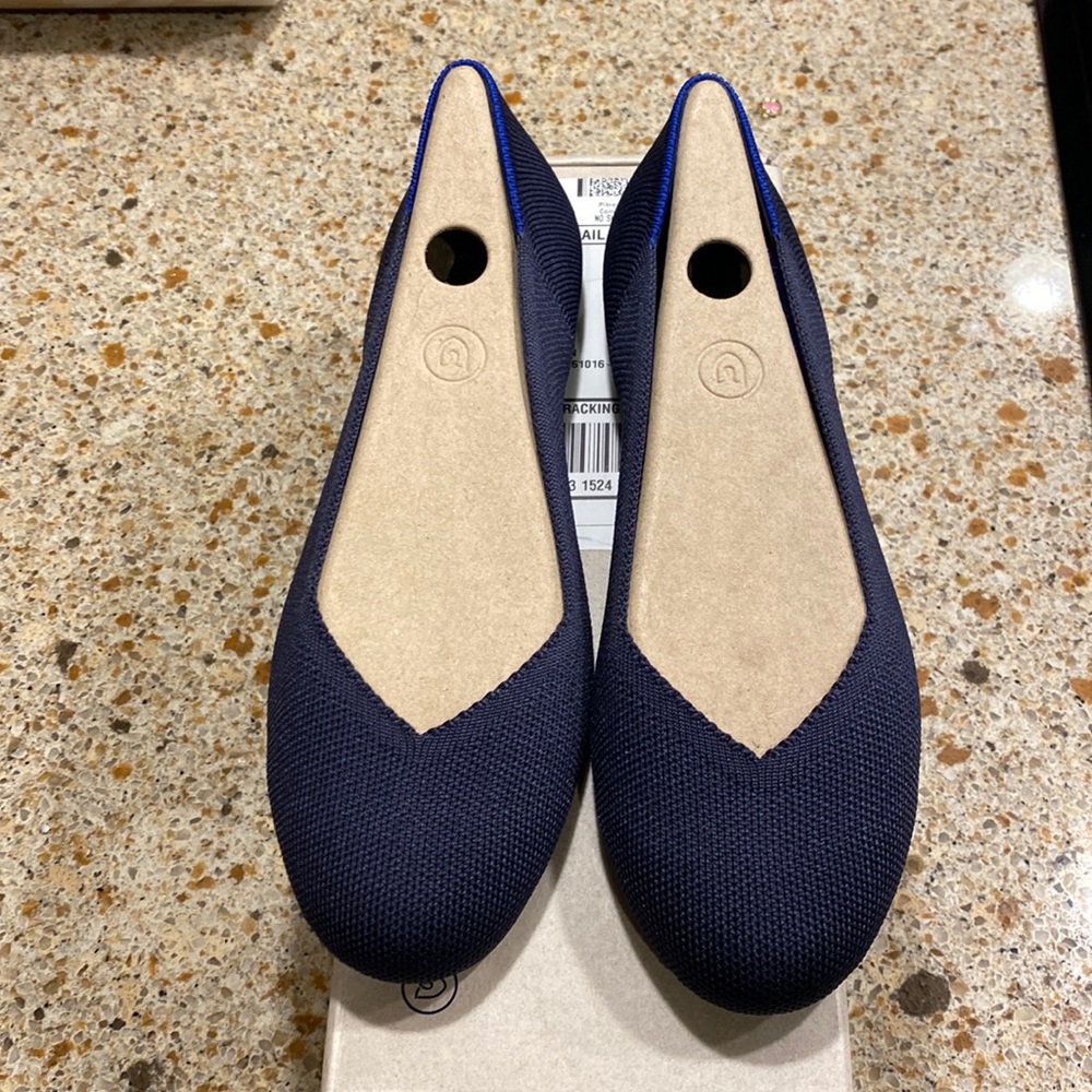 Rothys, GUC.  Washed and air dried before ship.